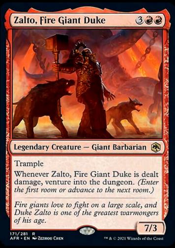 Zalto, Fire Giant Duke (Zalto, Herzog der Feuerriesen)